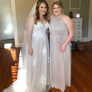David’s Bridal Bridesmaid Dress